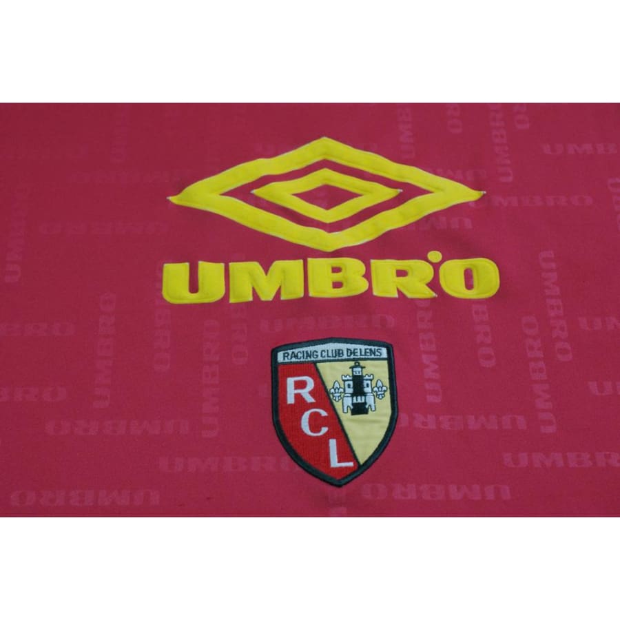 Maillot RC Lens vintage entraînement années 1990