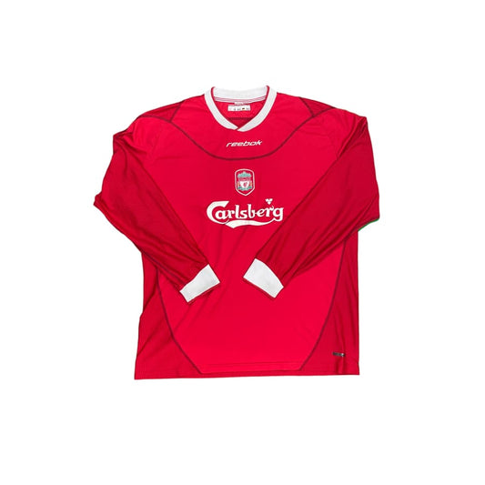 Maillot football vintage domicile Liverpool FC 2003-2004
