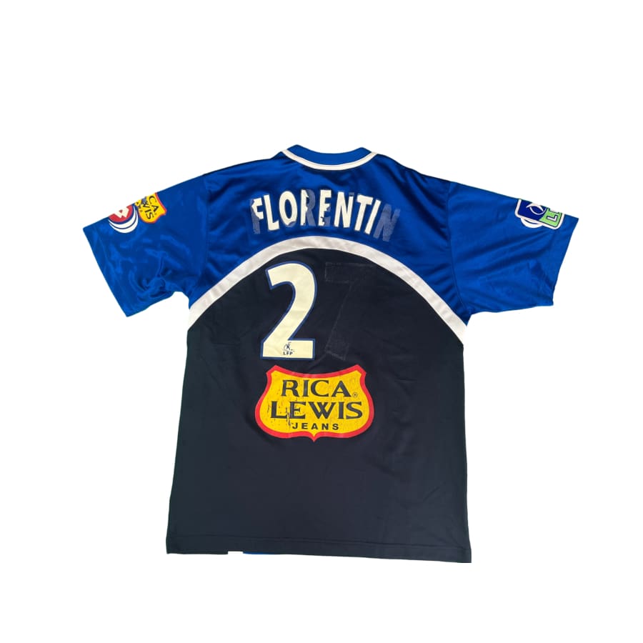 Maillot vintage domicile Estac Troyes #27 Florentin saison 2002-2003