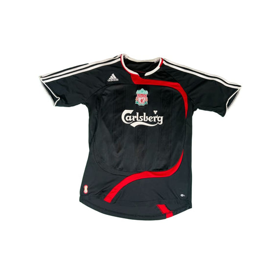Maillot vintage third Liverpool #8 Gerard saison 2007-2008